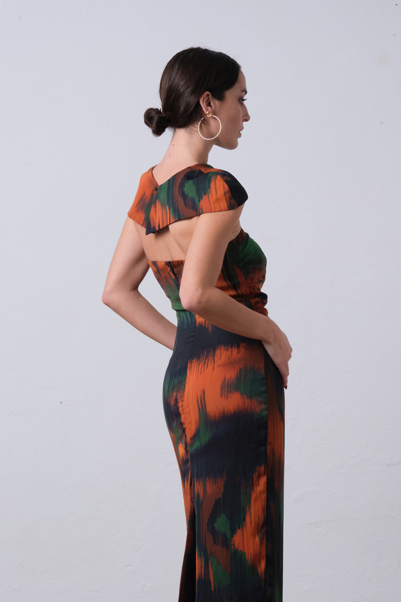 CARDIÉ Vestido Maxi Terrakota