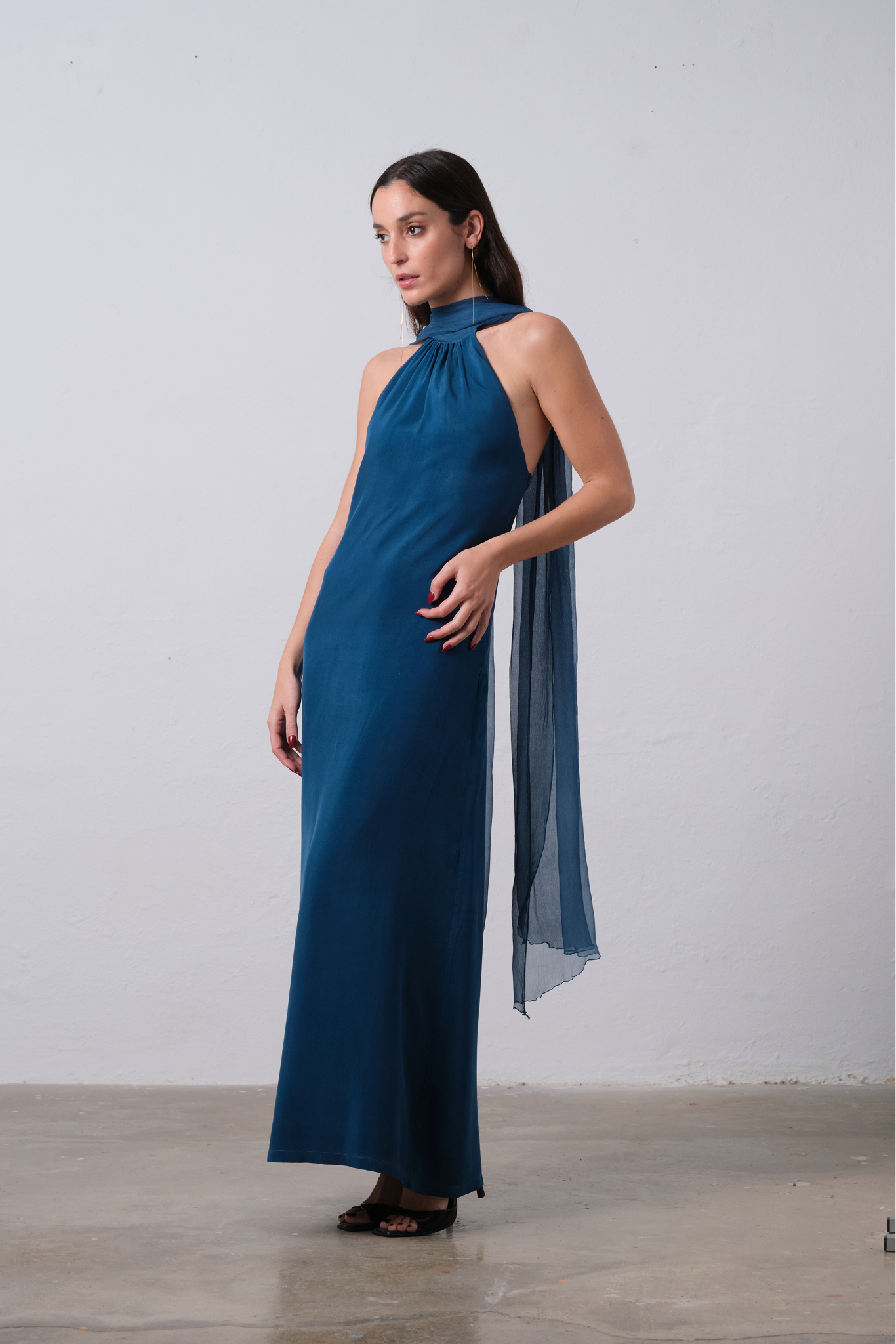 CRIS SERRA Vestido Maxi Gala