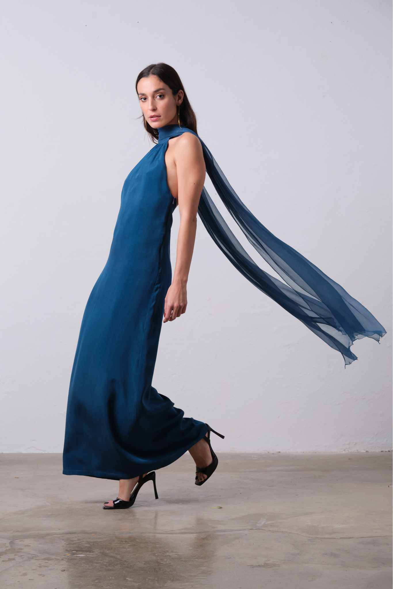 CRIS SERRA Vestido Maxi Gala